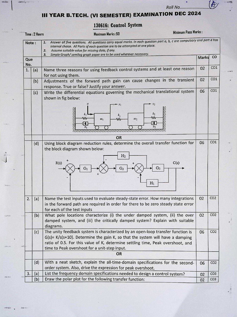 Control System 130616 | PDF