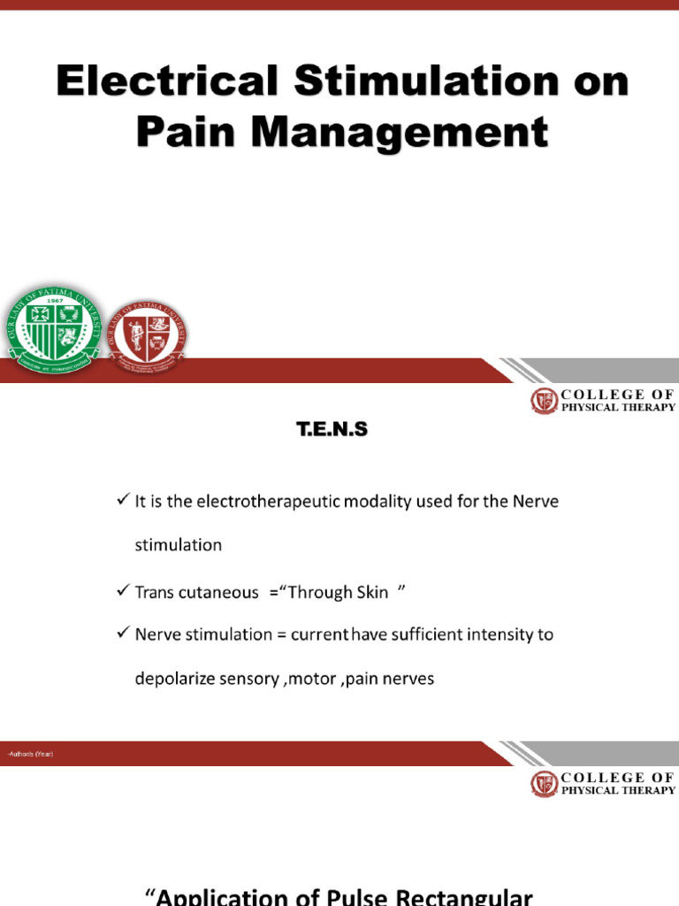 Handout For ES On Pain Management | PDF