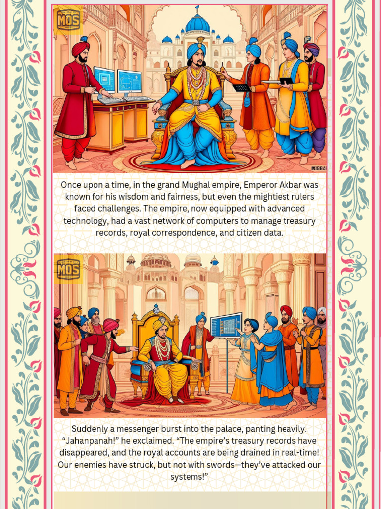 Akbar and Birbal: Cyber Heist Adventure | PDF | Computer Security ...