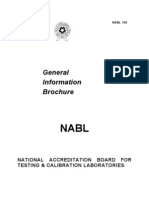 General Information Brochure: National Accreditation Board For Testing & Calibration Laboratories