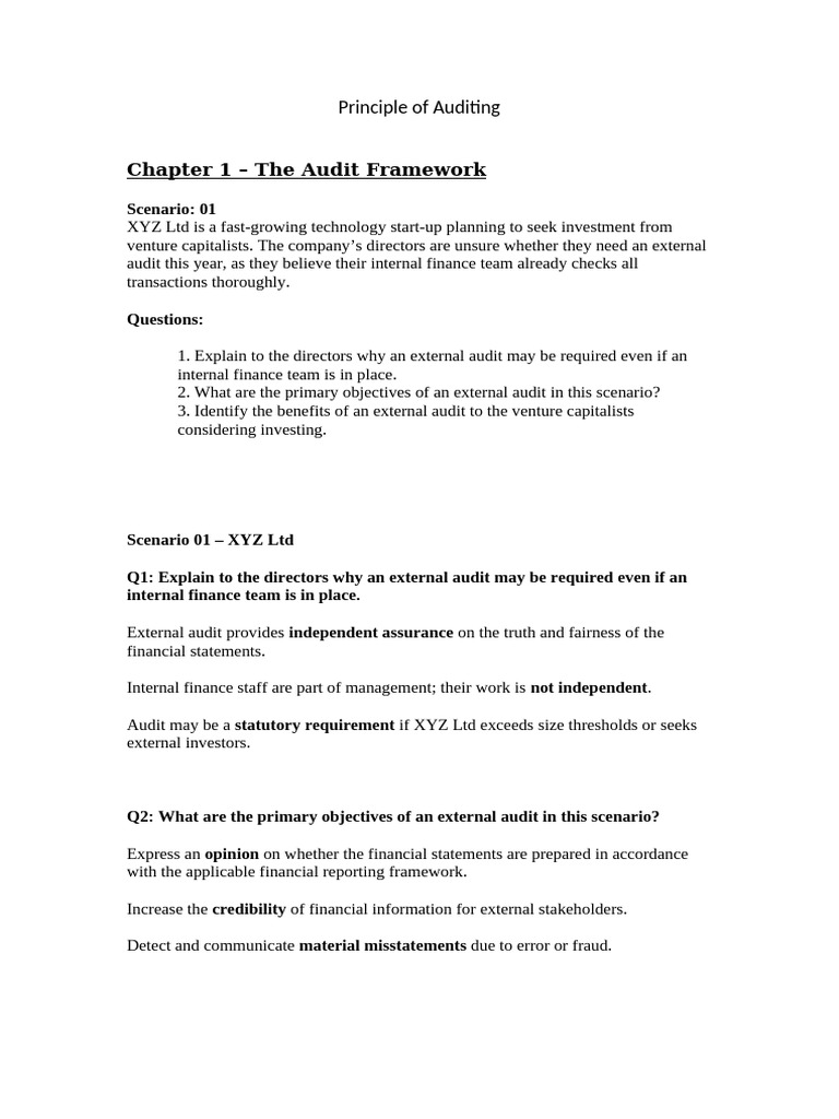 Importance of External Audits and Controls | PDF | Audit | Internal Control