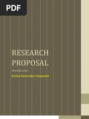Research Proposal