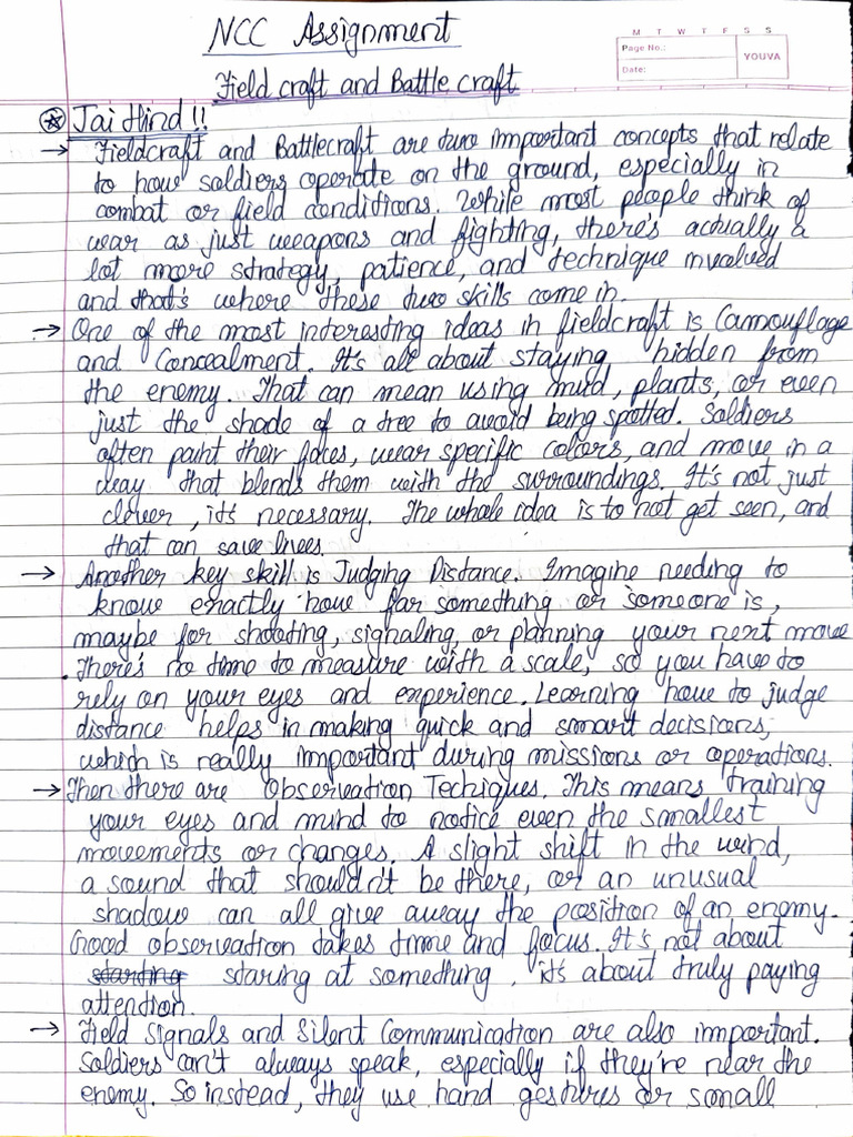 NCC Assignment | PDF
