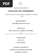 Download Customer Satisfaction of Kfc by Akshada Bhandare SN92345998 doc pdf