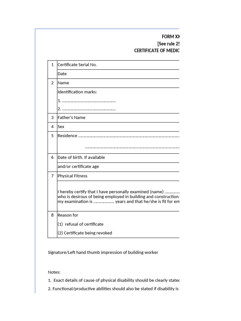 Form Xxviii 1 1 | PDF