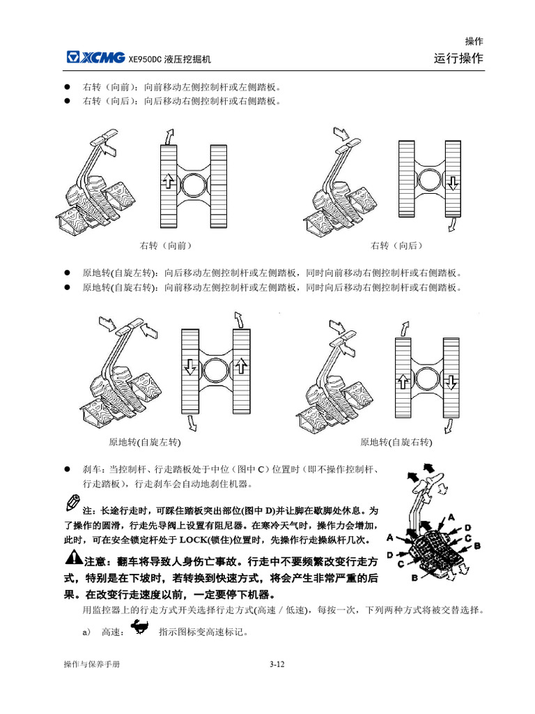 XE950DC液压挖掘机操作与保养手册19 | PDF