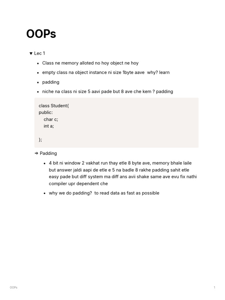 Understanding OOP Concepts and Features | PDF | Object Oriented ...