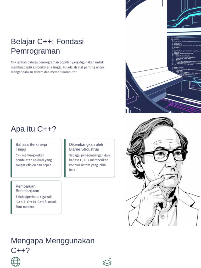 Panduan Dasar Belajar C++ untuk Pemula | PDF