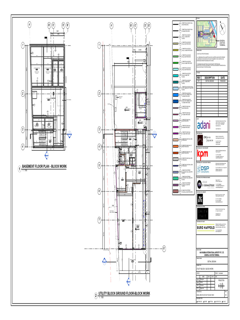 Utility Block Basement Floor Plan | PDF