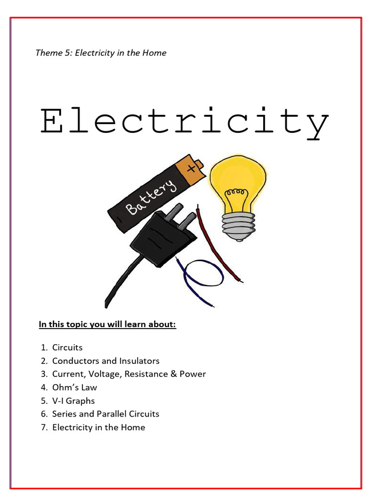 Understanding Home Electricity Basics | PDF | Series And Parallel ...