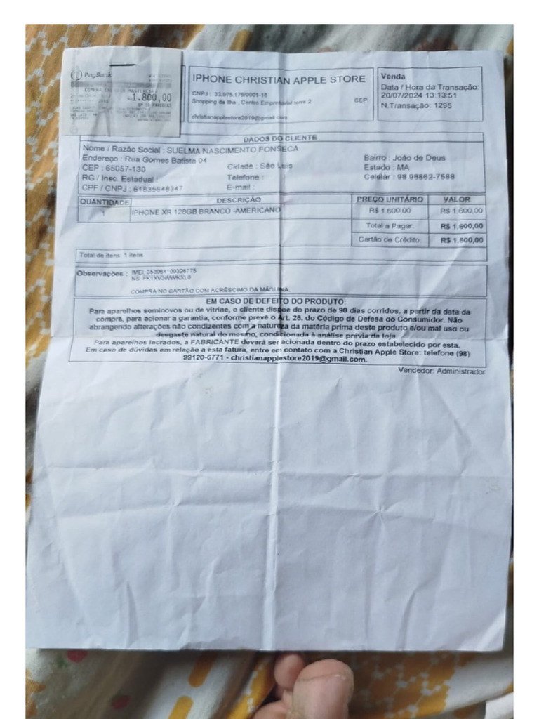 Nota Fiscal | PDF