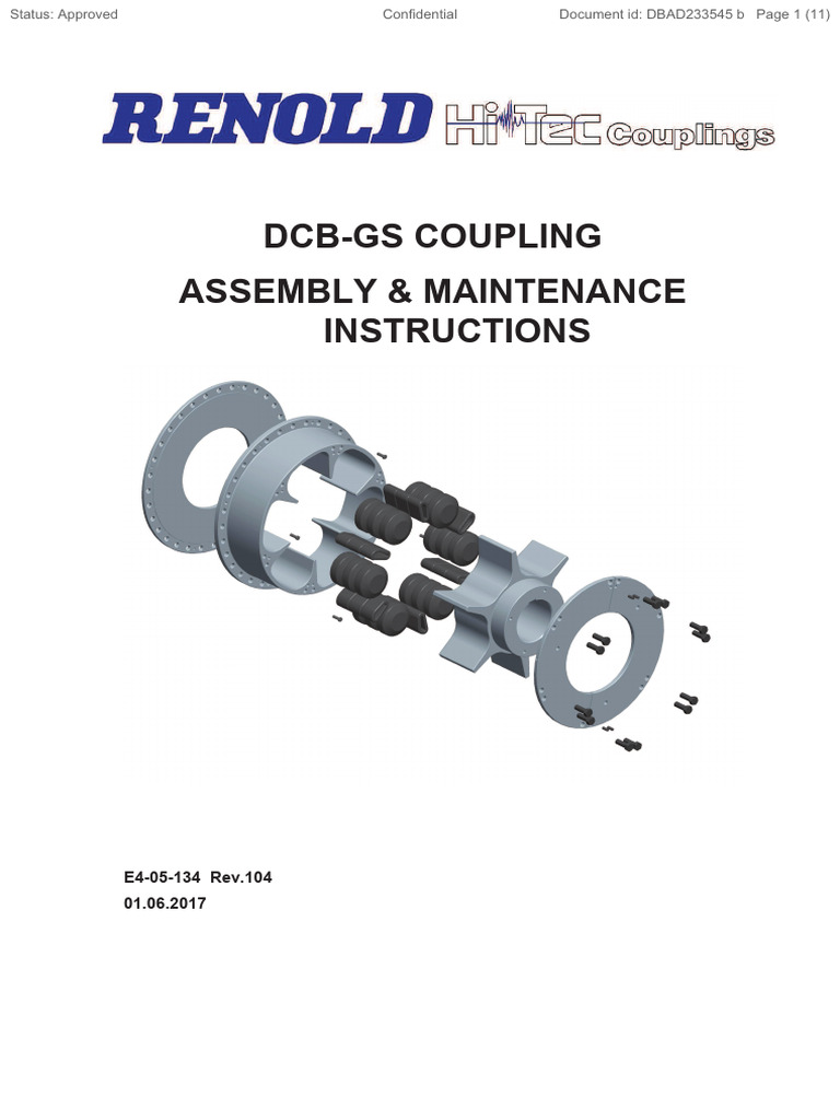 Coupling Assembli & Maintenance | PDF | Mechanical Engineering