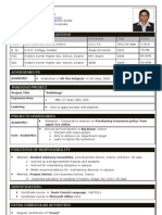 Anamika Mishra CV