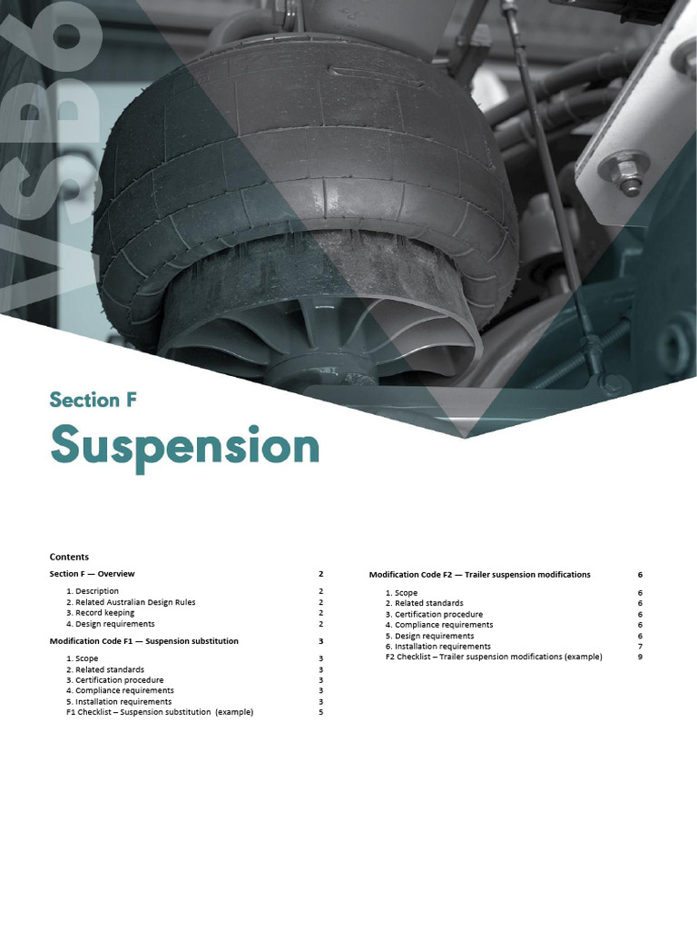 0603 Vsb6 Section F Suspension | PDF | Welding | Construction