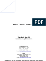 Food Law in Vietnam - Oct - 2008 - R&V