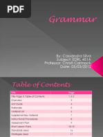 By: Cassandra Silva Subject: EDRL 451A Professor: Christi Carmack Date: 05/03/2012