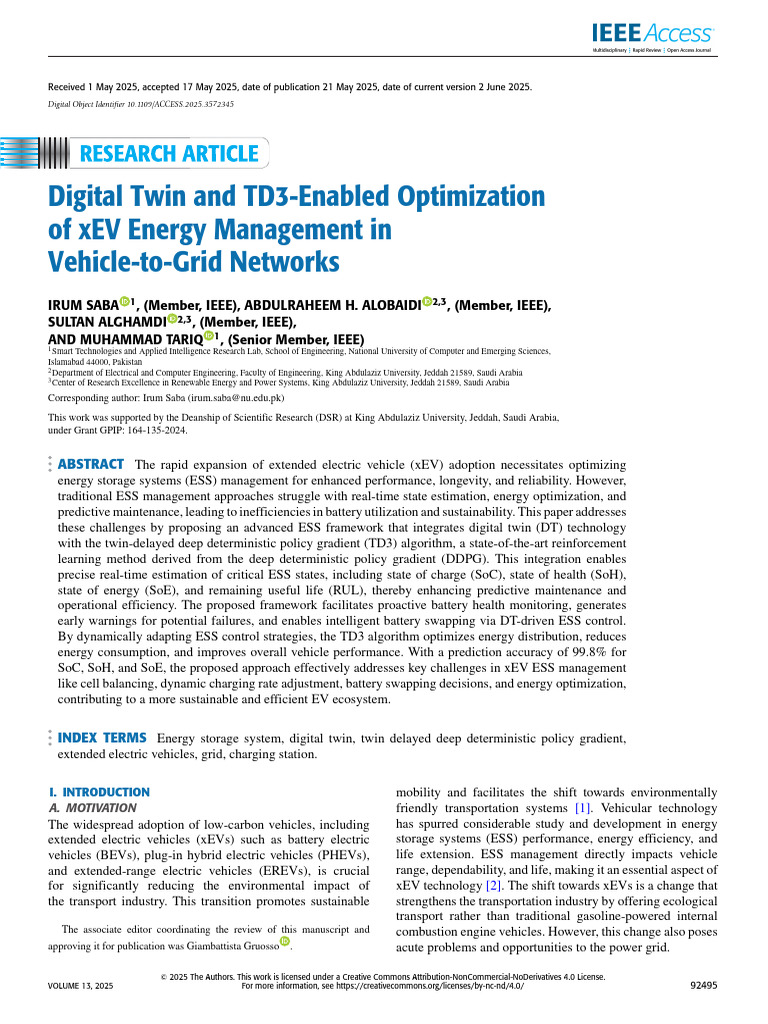 Digital Twin Optimization for xEV Energy Management | PDF | Machine ...