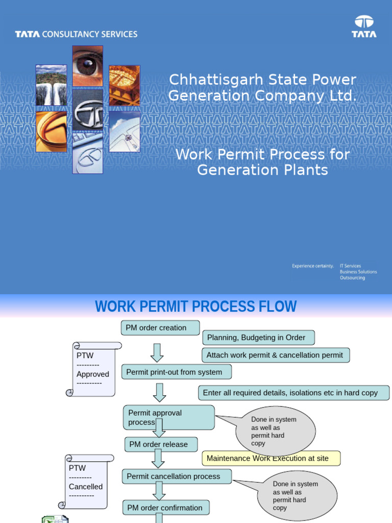 Work Permit Process for Generation Plants | PDF | Computer Programming ...