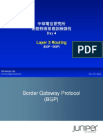 Layer 3 Routing: (Egp - BGP)