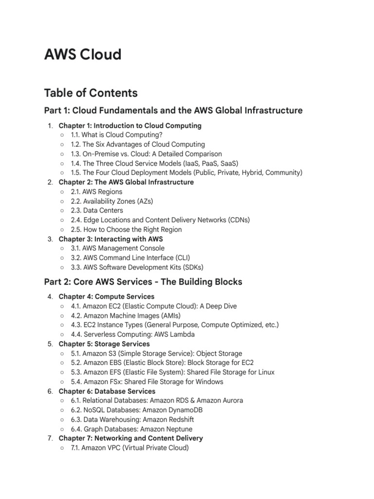 Six Benefits of AWS Cloud Computing | PDF | Cloud Computing | Amazon ...