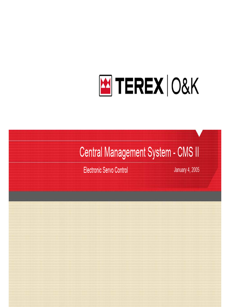 05 Central Management System - CMS II | PDF