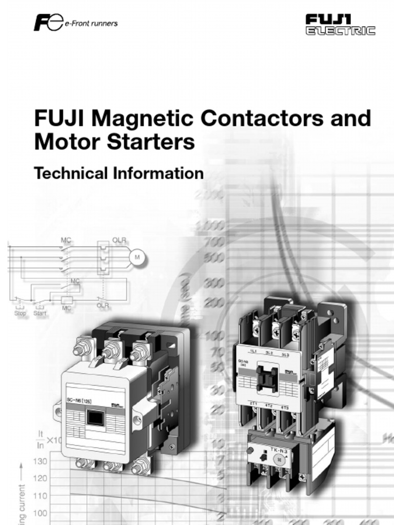 Fuji Magnetic Contactors Guide | PDF | Direct Current | Force