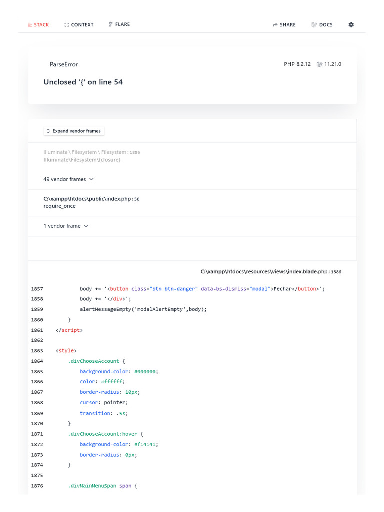 errophp | PDF | Computing | Software