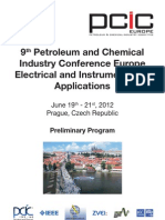 9 Petroleum and Chemical Industry Conference Europe Electrical and Instrumentation Applications