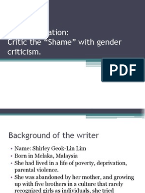 what is gender criticism