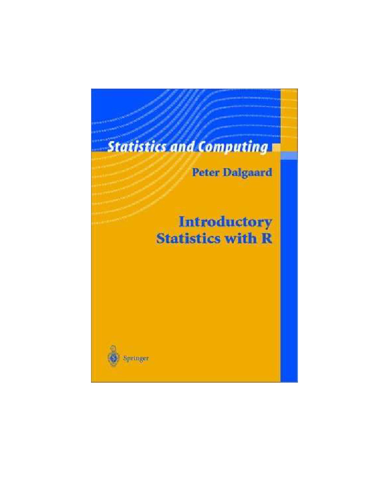 Introductory Statistics with R | PDF | Fair Use | All Rights Reserved