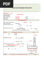 ISMB 300 Beam Specifications and Design | PDF | Bending | Stress ...
