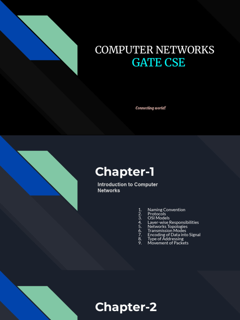 Computer Networks Overview and Protocols | PDF