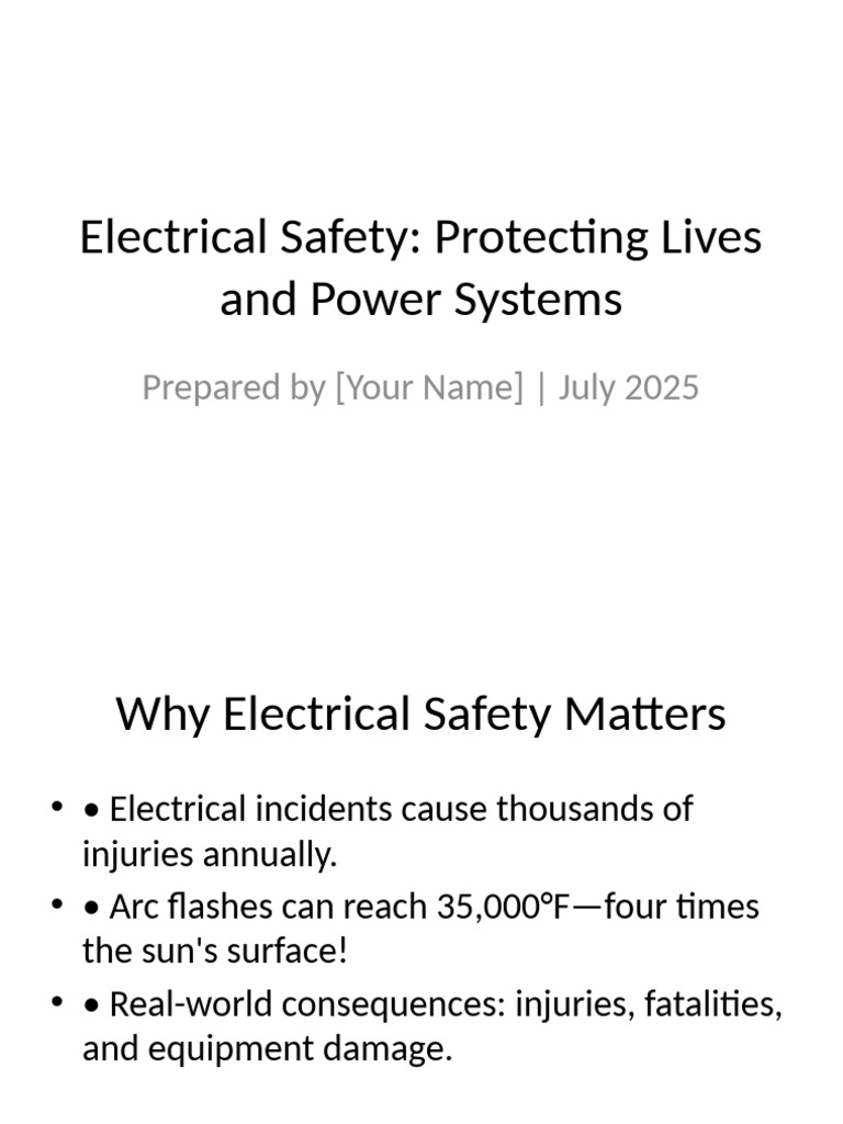 Essential Electrical Safety Guidelines | PDF