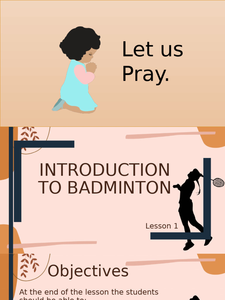 Introduction Badminton | PDF | Summer Sports | Olympic Sports