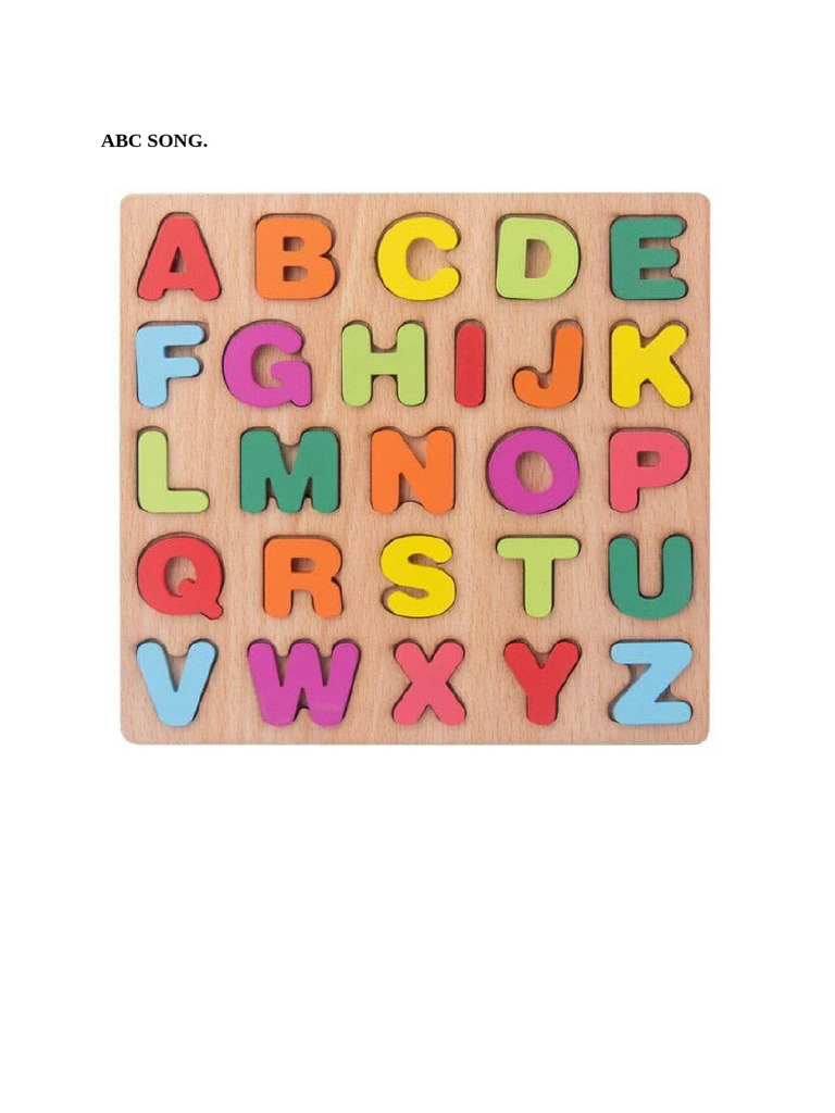 Abc Song | PDF