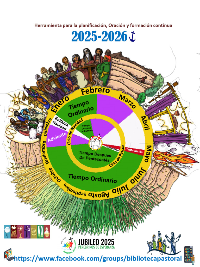 Calendario Litúrgico Pastoral 2025-2026 | PDF | Pascua de Resurrección ...