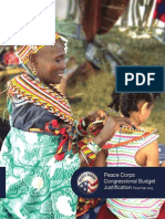 Peace Corps Congressional Budget Justification 2013