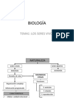 T.1 Seres vivos caract, composición y org.