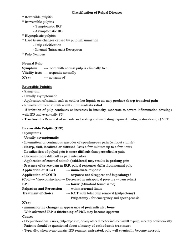 Classification of Pulpal and Peirapical Diseases Cde91a7b 36b7 4bc1 1 ...