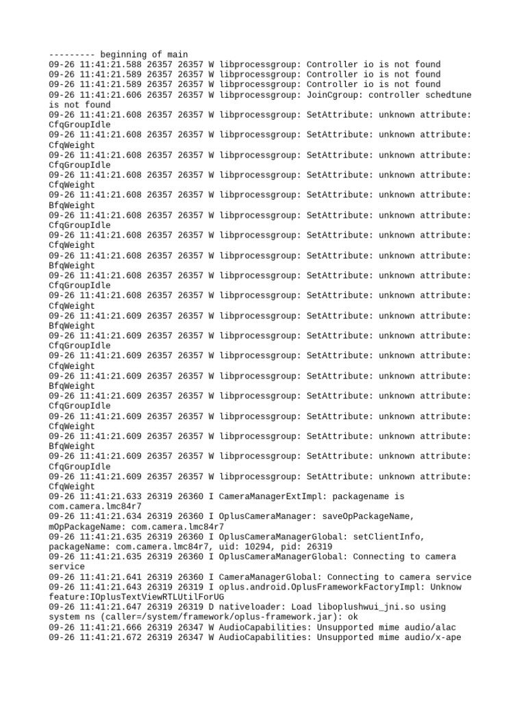 Log Cat 1758858081509 | PDF | Software | Computer Architecture