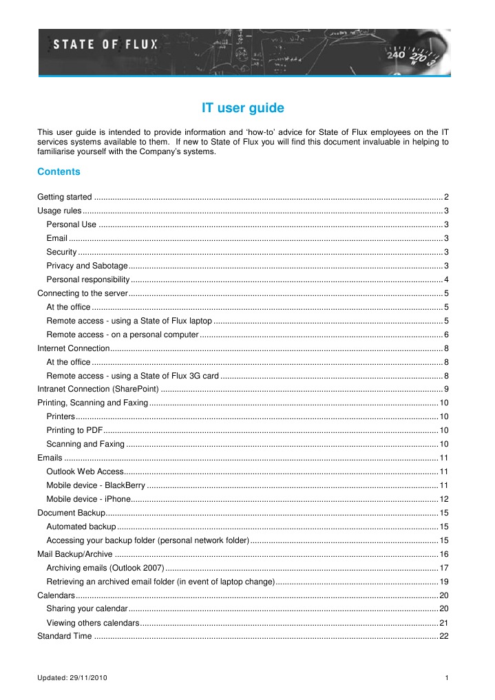 Complete It Guide | PDF | Share Point | Email