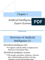 Artificial Intelligence and Expert Systems: PGDM Session 1