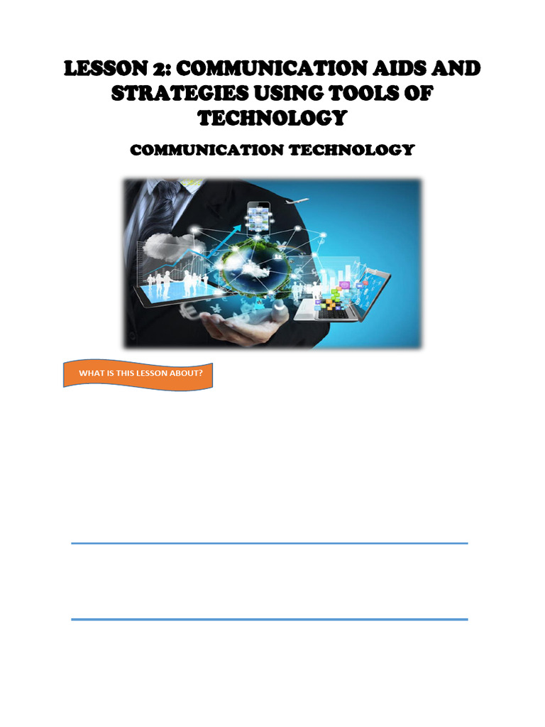Communication Strategies with Technology | PDF | Communication | Social ...