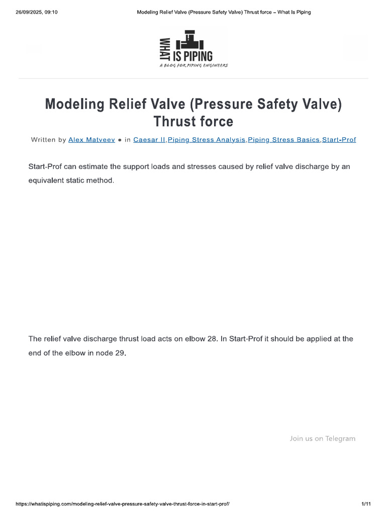 Relief Valv Input | PDF