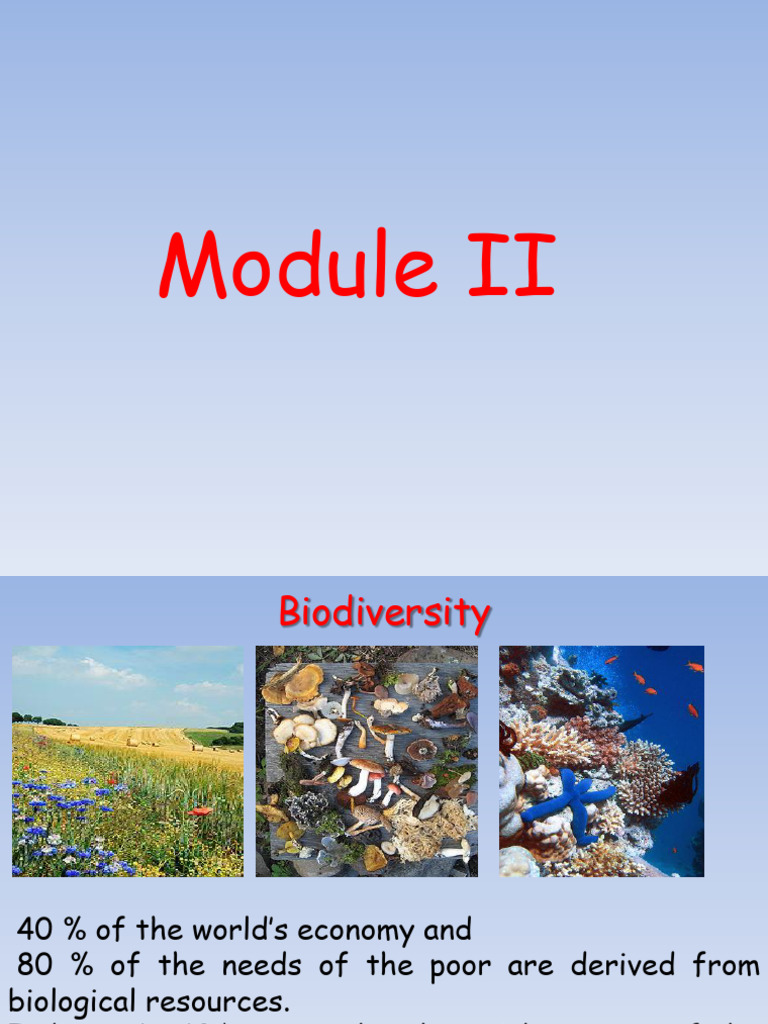 Understanding Biodiversity in India | PDF | Biodiversity | Genetically ...