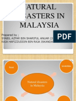 Natural Disasters in Malaysia