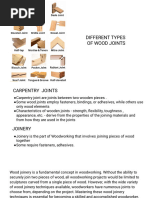 Joints and Materials Preparation Guide | PDF | Woodworking | Wood