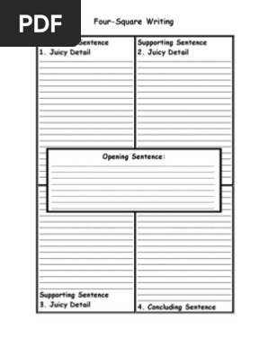 Four Square Paragraph
