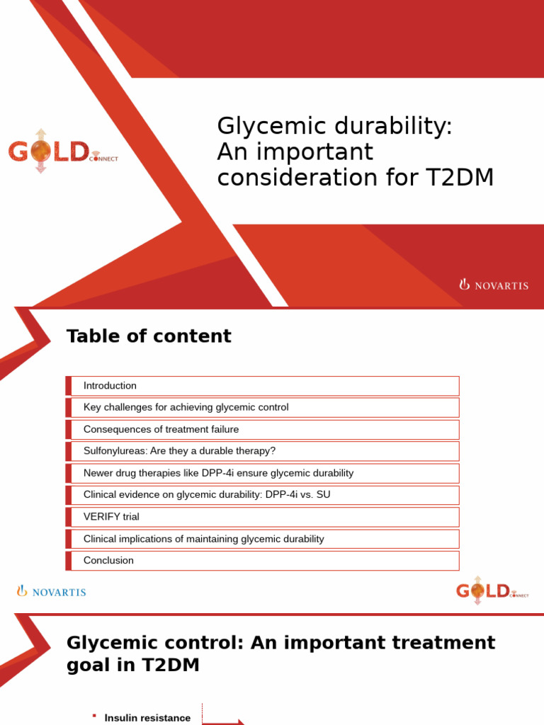 Glycemic Durability in Type 2 Diabetes | PDF | Diabetes Management ...