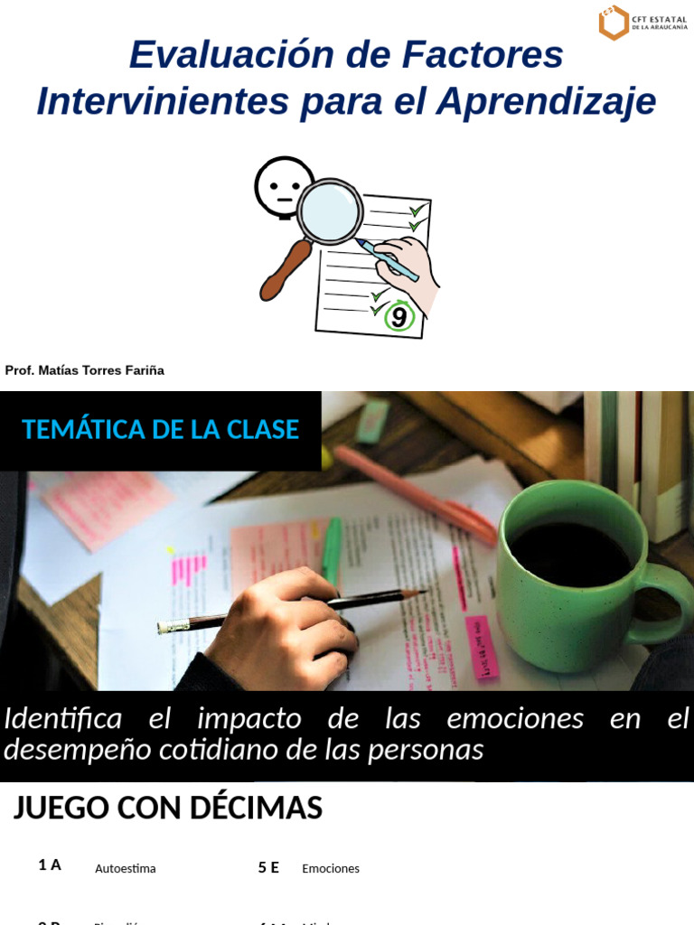 Impacto de las Emociones en el Aprendizaje | PDF | Las emociones ...